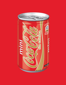 Coca-cola mini sin cafeina